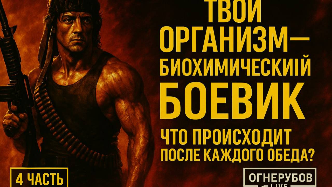 Твой организм — биохимический боевик