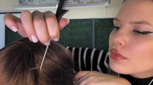 24. АСМР ОДНОКЛАССНИЦА КОПАЕТСЯ В ТВОИХ ВОЛОСАХ 💆🏼♀️💕