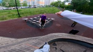 В бегах | Паркур POV