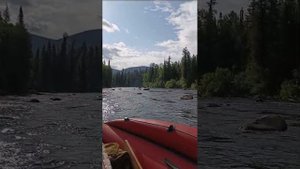 река Ничка первый порог , приток Кизир