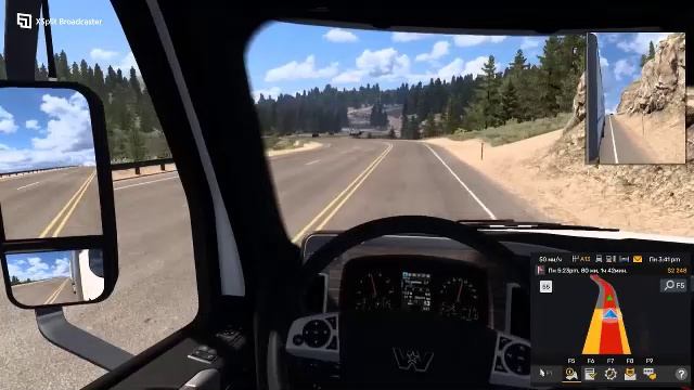 american truck simulator. Прохождение