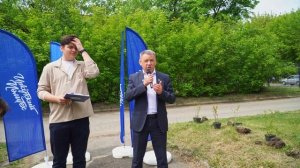 95 саженцев в честь 95-летия Иркутского политеха