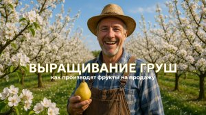 Технология выращивания груш – как выращивают груши на продажу?