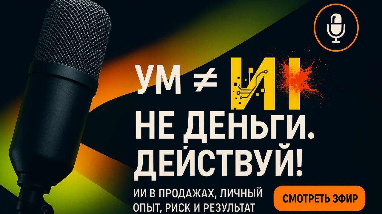 Почему ты такой бедный, раз такой умный,ИИ отдел продаж это реальность