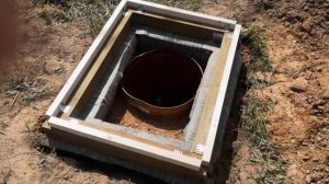 Дачный туалет своими руками День 2. Каркас. Чертёж туалета.