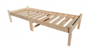 Подиум. Односпальная кровать без изголовья, с основанием. Массив хвоя. Инструкция по сборке.