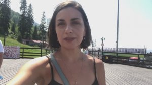 Красная поляна в Сочи/ Качели над пропастью/ Фуникулер/ Цены/ Горы/ Горнолыжный курорт/ Серпантин