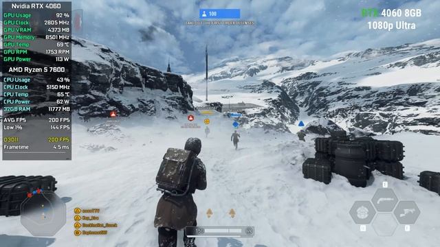 STAR WARS Battlefront 2 - Тесты 11 GPU