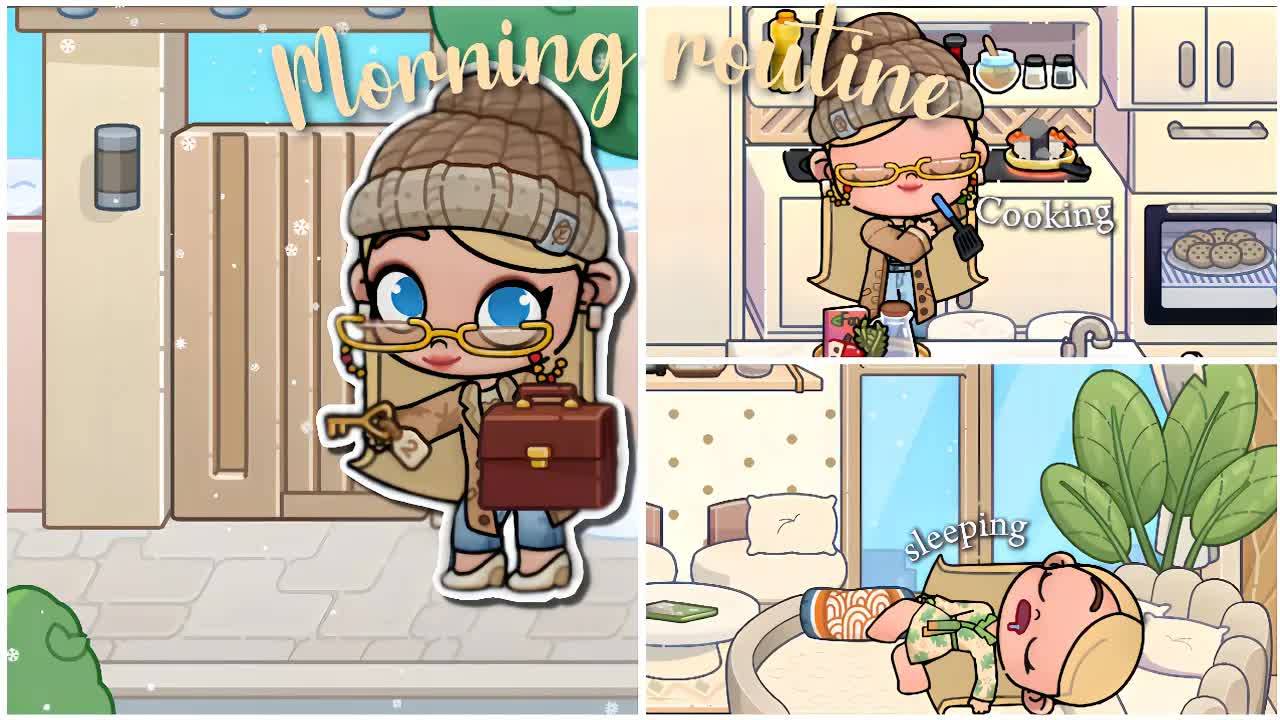 Утренние процедуры учителя 👩🏻🏫 | Avatar World