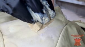 куртка после царапок кота