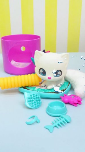 Угадай, что внутри? Игрушки-сюрпризы для милого котенка! 🎀🎁 #игрушкидлядевочек #длядетей