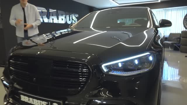 Новый S Класс  Мерседес W223 Brabus, Mercedes AMG