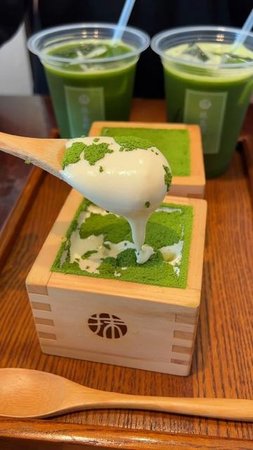 9uSPO5Rh4Rg - とろける抹茶ティラミス！マスカルポーネたっぷり！京都にある「抹茶館」#京都グルメ #japanesefood #japantravel