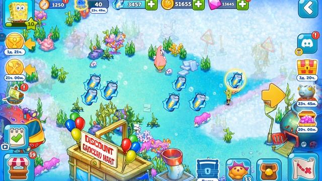 SpongeBob Adventures (Обновление 2.23.0) Просьба царя Нептуна прохождение (android) #8