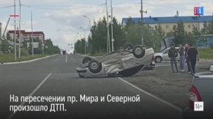 Иномарка и отечественная легковушка не поделили дорогу на оживленном перекрестке