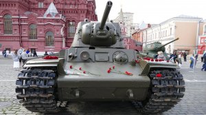 Тяжелый танк КВ-1, Иммерсивный музей на Красной площади, июнь 2025