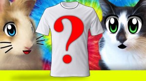 КОТ И КРОЛИК БАФФИ А ну-ка Давай-ка ! ЧЕЛЛЕНДЖ ТАЙ ДАЙ! 3 COLOR TIE DYE Challenge