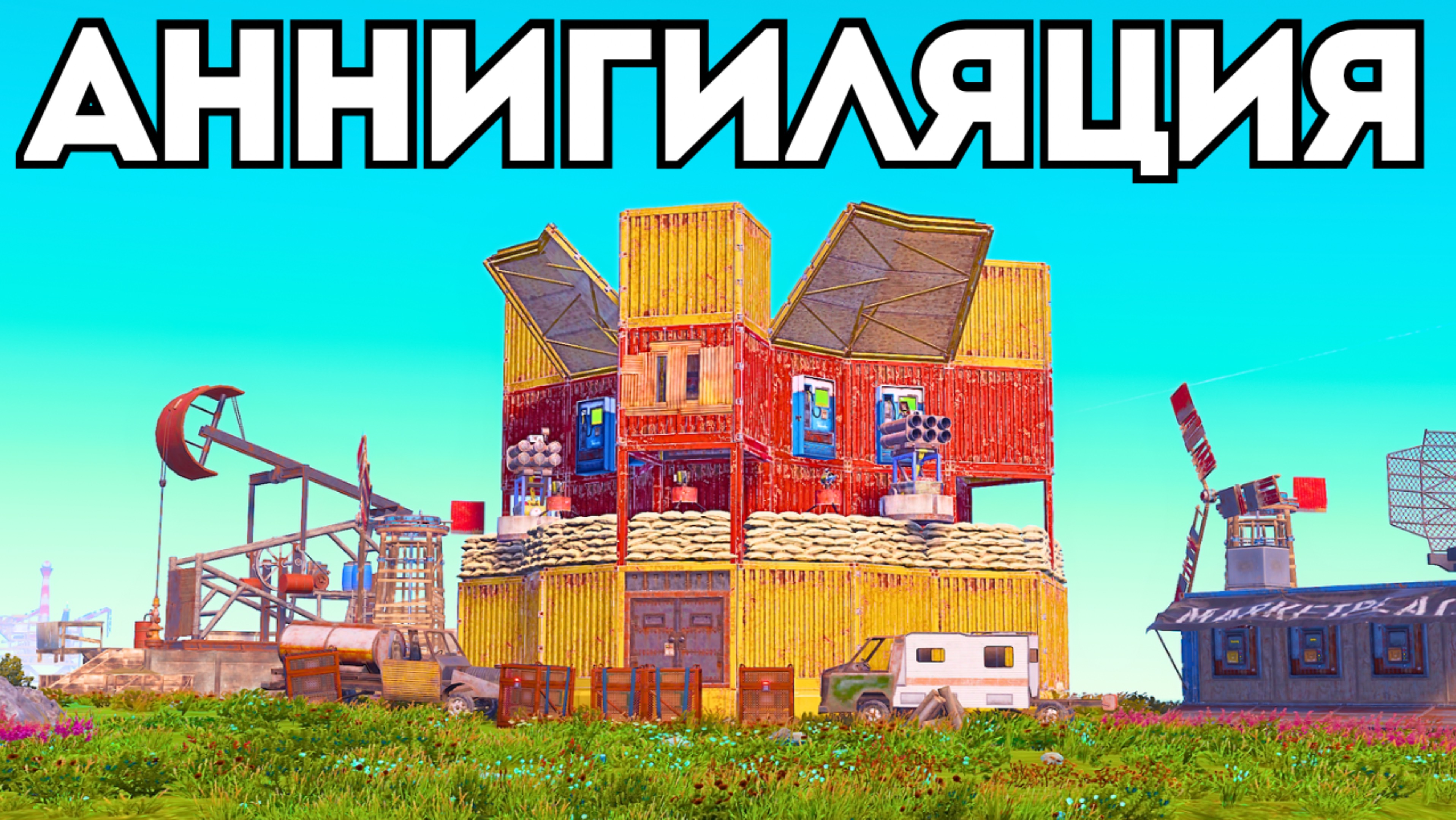 АННИГИЛЯЦИЯ! ВЫЖИВАНИЕ и БИТВА ЗА ОСТРОВ в РАСТ RUST