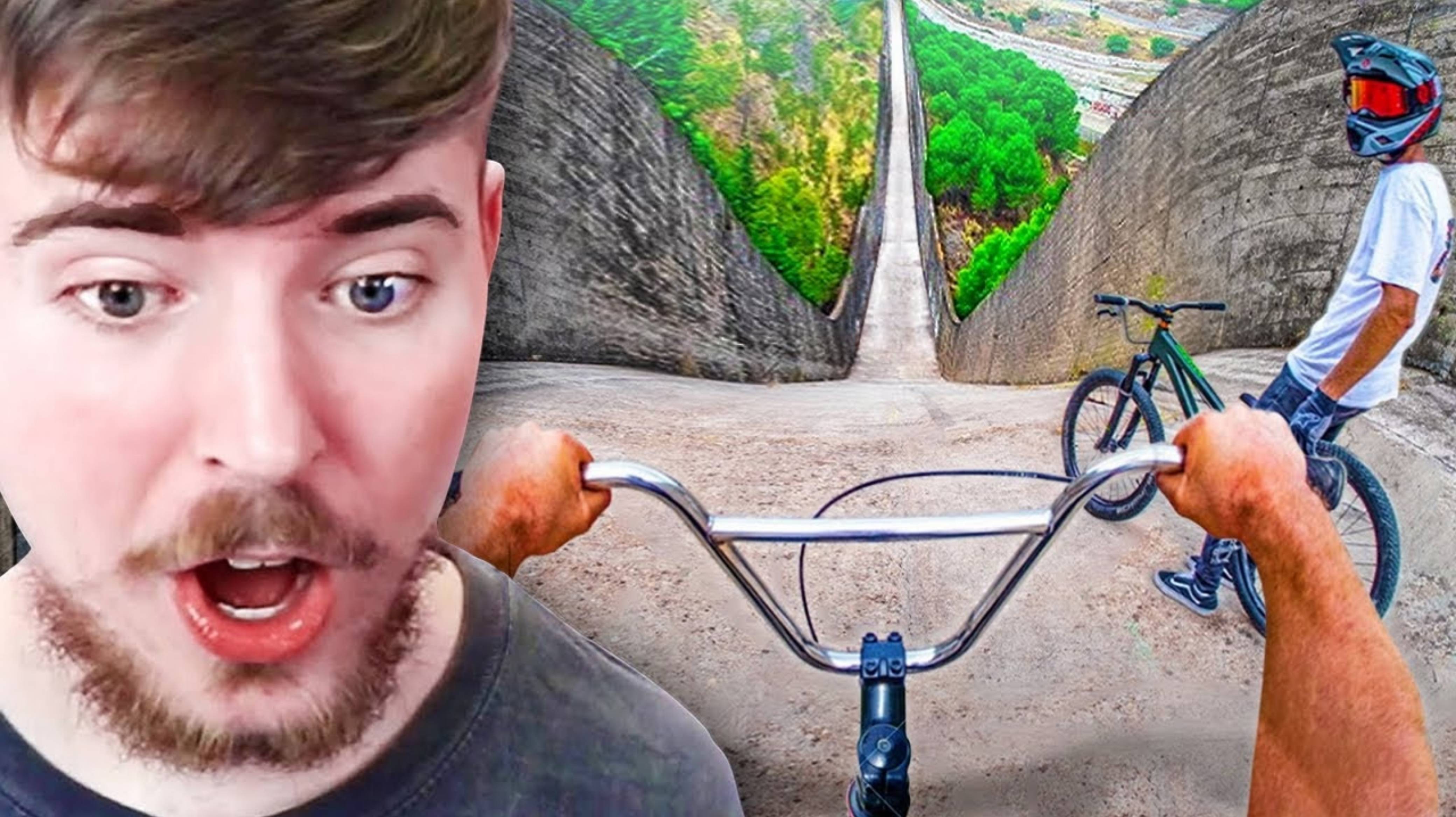 Безумные СПУСКИ на велосипеде BMX
