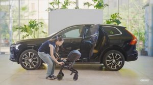 Автокресло Doona X установка в автомобиль на базу Isofix