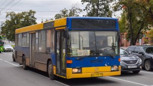 Автобус Mercedes-Benz O405N2 (АН 713 22) Покатушки по Барнаулу/Ride on the Mercedes-Benz O405N2 bus