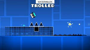 Проходим тролл уровень в Geometry Dash