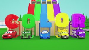 Прыгающие машины , Детские песни , милая детская игрушечная машинка