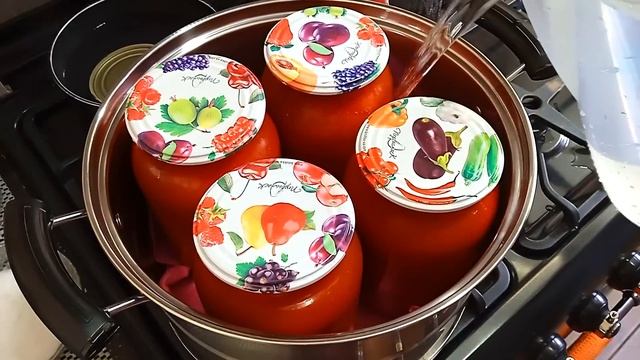 Томаты в собственном соку без сахара и уксуса – 2 натуральных способа заготовки на зиму! 🍅🥫