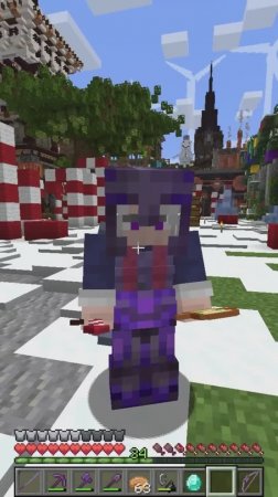 Эльф NPC раздает подарки на МайнШилд 4! #minecraft #майнкрафт #mineshield (Venazar)