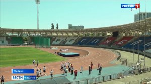 Ежегодные Президентские состязания прошли на республиканском стадионе в Майкопе