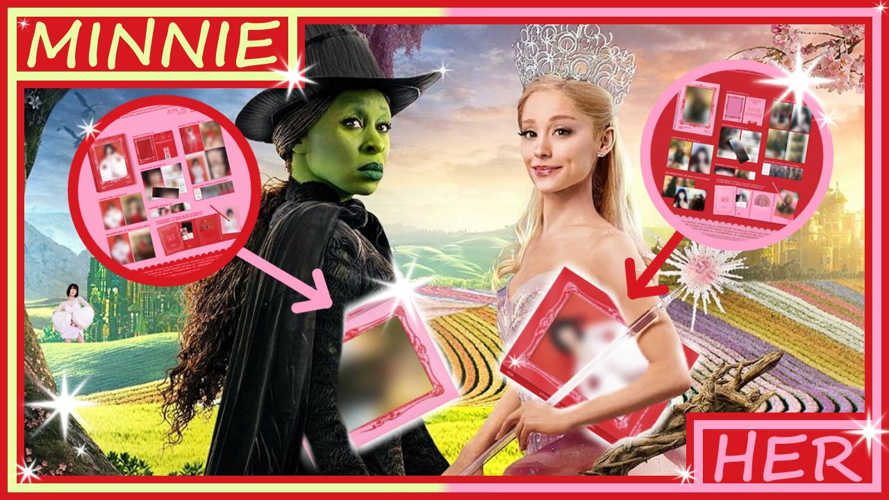 РАСПАКОВКА сета альбомов MINNIE "HER"