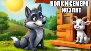 Волк и семеро козлят. Сказки для детей. Русская народная сказка. Аудио сказка.