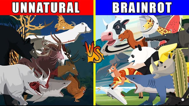 ИТАЛЬЯНСКИЕ МЕМ ЖИВОТНЫЕ VS НЕЕСТЕСТВЕННЫХ ЖИВОТНЫХ