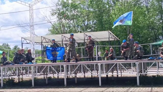 Военно-спортивный клуб "Десантник" г. Южно-Сахалинск. Выступление в селе Победино.Часть 2