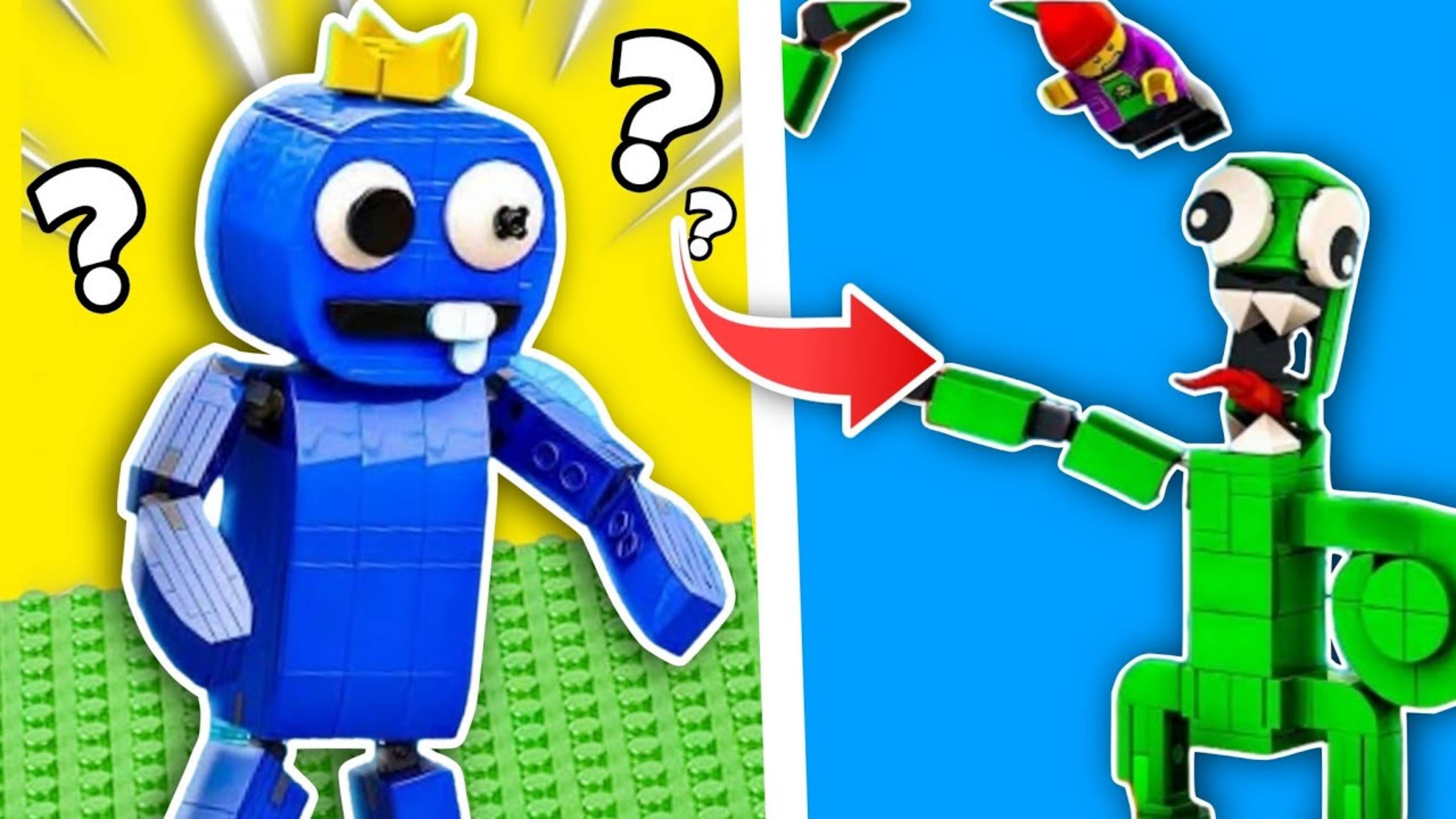 Я собрал РАДУЖНЫХ ДРУЗЕЙ из конструктора LEGO...