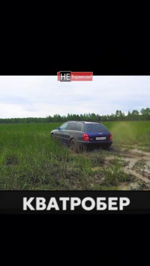 AUDI против затопленного поля #audi #quattro #4х4 #ауди #бездорожье #offroad