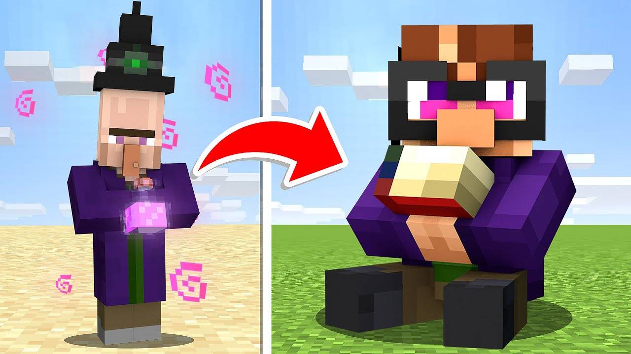 Сделал КАЖДОГО МОБА РЕБЕНКОМ в Майнкрафт... смотреть онлайн