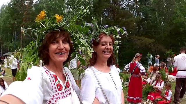 Праздник Купала. Плетение венков-2