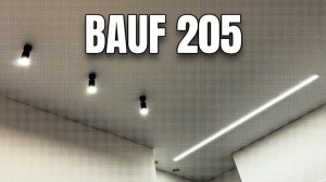 BAUF натяжной потолок на классическом профиле с вставкой по периметру