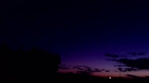 evening sky