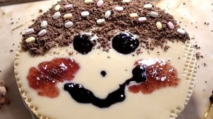 Торт смайлик для кошки Мани