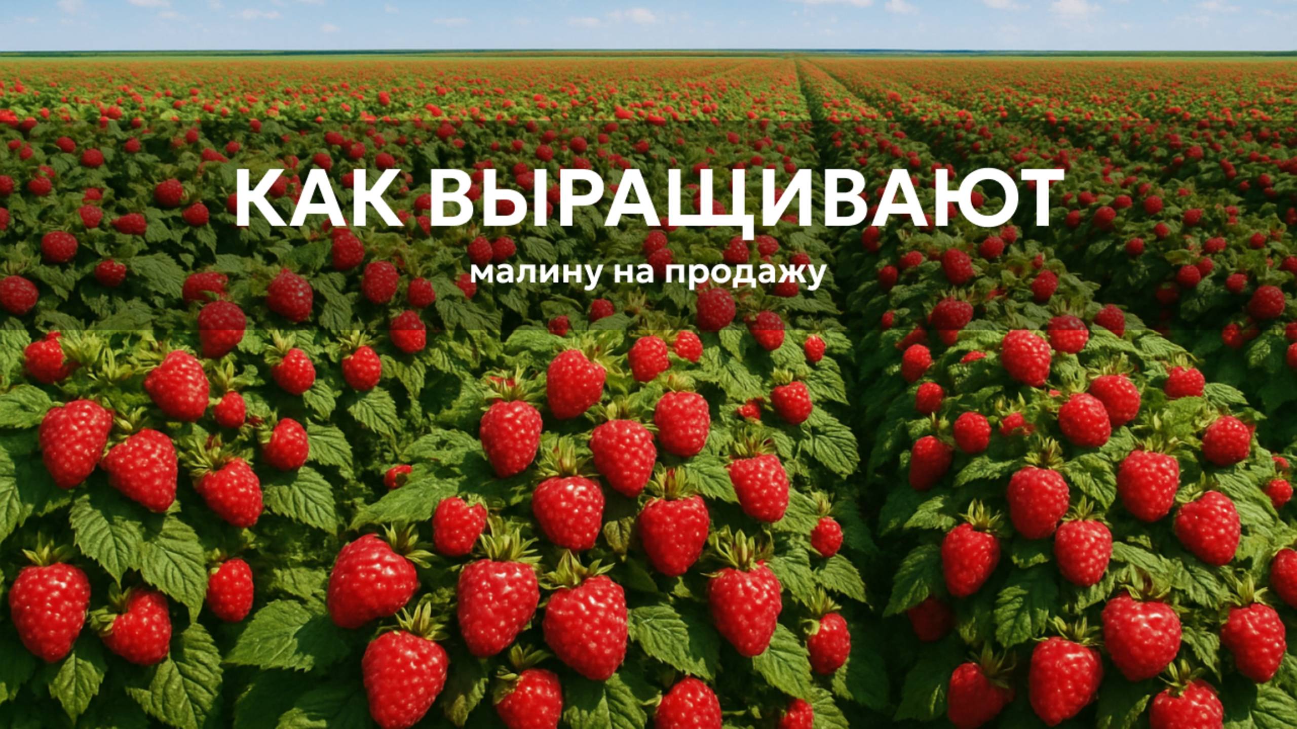 Производство малины: как выращивают ягоды на продажу? 🍓