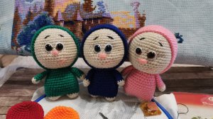 Рукодельные будни июня 2025. #вышивка_крестом #вышивка_на_пластике #вязаныеигрушки