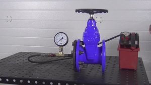 🔥 Испытание задвижки DN 100 PN 16 KELL – проверка на прочность и надежность! 🔥