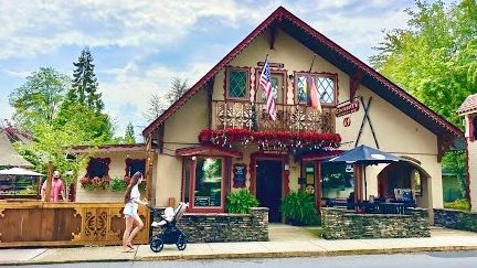 НЕМЕЦКИЙ город в США. Винодельня. Путешествие по Джорджии и Южной Каролине.