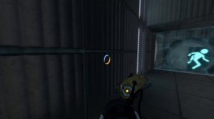 Открыли огромный люк и мы все ближе к визли в Portal2 часть 1 PortalMan