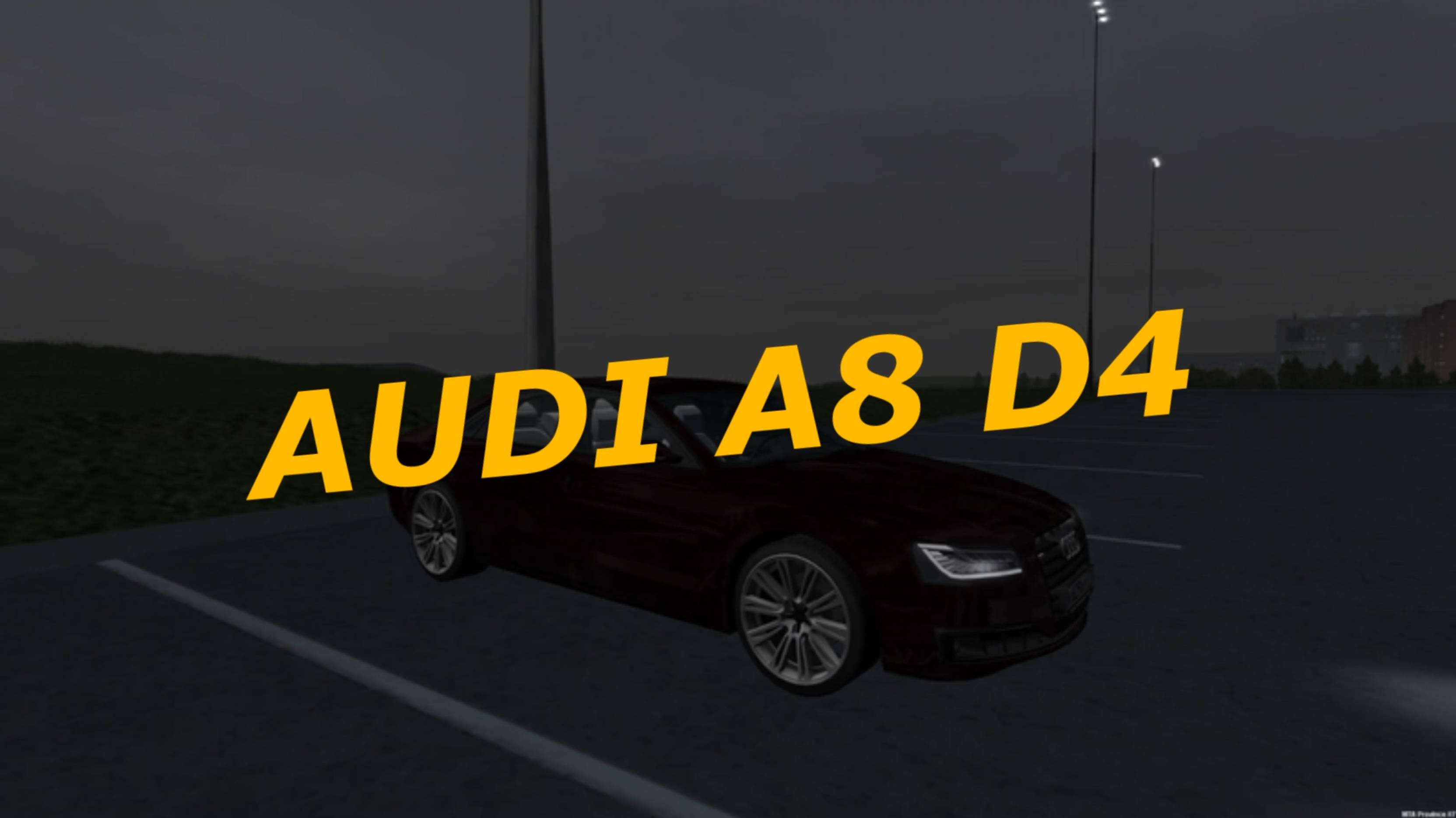 AUDI A8 D4 в MTA Province