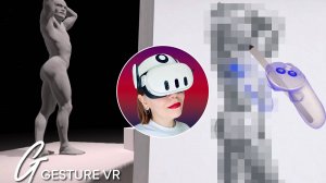#VRart #MetaQuest3 #academicaldrawing #gesturevr #timelapce #figurativedrawing #speeddrawing