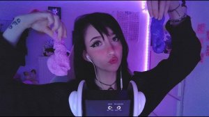 Nananightray ASMR слуховой АСМР ☾ 3Dio слайм-триггеры _3 пенистых и хрустящих слайма