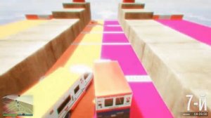 FlazinЭТО САМЫЙ АДСКИЙ СПУСК БЕЗ КОЛЁС ПО ЛЬДУ С МИНАМИ ! - СПУСК БЕЗ ТОРМОЗОВ В ГТА 5 ОНЛАЙН